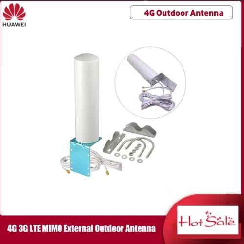 Omni Directional 4G 3G LTE MIMO External Outdoor Antenna for Huawei B535 B715 B593 B525 SMA 5m