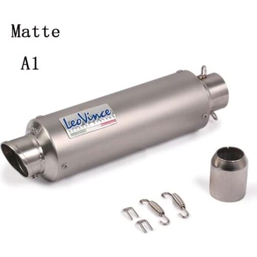 Motorcycle Exhaust Muffler Stainless Steel Escape Exhaust DB killer Dirt Bike Scooter For Bws PCX CB400 ER6N MT07 FZ16 GN250