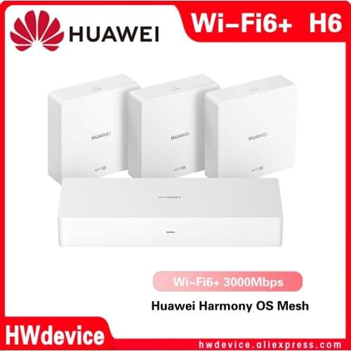 New Huawei Router H6 HarmonyOS mesh wifi gigabit router H6 Pro Wi-Fi 6+ 3000 Mbps full coverage Dual frequency 4 Amplifiers
