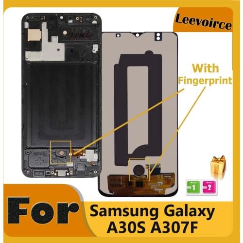 6.4" For Samsung Galaxy A30S LCD Display Touch Screen For Samsung A307 SM-A307FN/DS A307G/DS Display Digitizer Replacement Parts