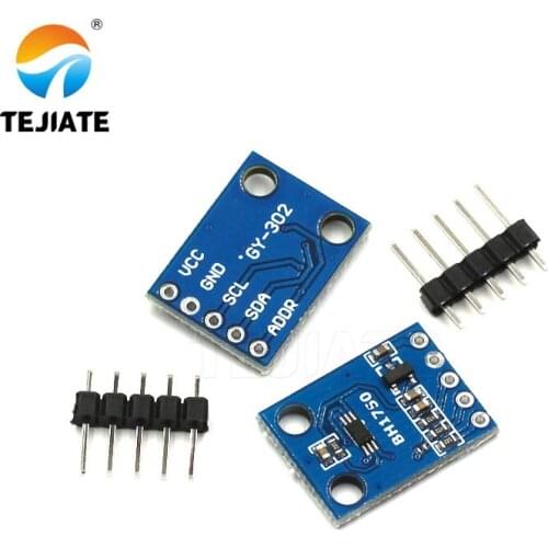 1PCS GY-302 BH1750 Light intensity + illuminance Sensor Module Sensitive induction Modular Unit