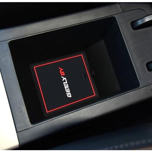 3D Rubber Mat For Geely Coolray SX 11 Proton X50 Lnterior Anti Slip Mat Door Slot Pad Cup Cushion Groove Mat Car Accessoriess