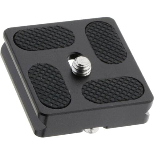 40mm Quick Release Plate Tripod Mount Adapter Non-slip For Ball Head DSLR