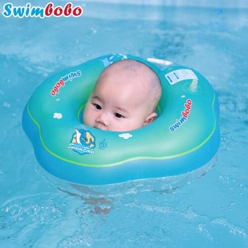 Childrens Swimming Pool Accessories Inflatable Float Neck Ring Water Toy Double Balloon Circle Baby Newborn Summer Outdoor Game