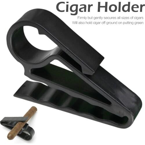 Golf Accessories Car Boat Golf Cigar Holder Golf Handle Clip Tail Clamp Golf Club Golf Equipment