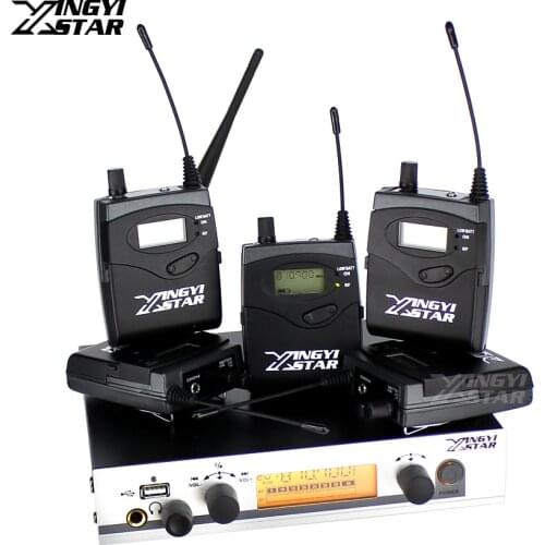 EW 300 G3 Wireless In Ear Monitor Professional Stage Monitoring System 5 Bodypack Receiver USB Transmitter Monitors in Earphone