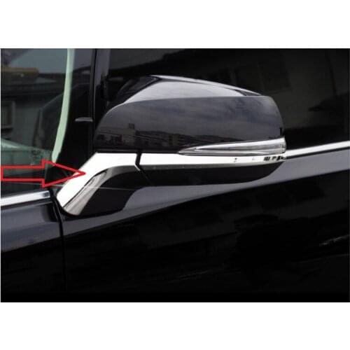 For Toyota 2016-2019 Alphard/Vellfire Rearview Mirror Trim high-quality electroplated parts