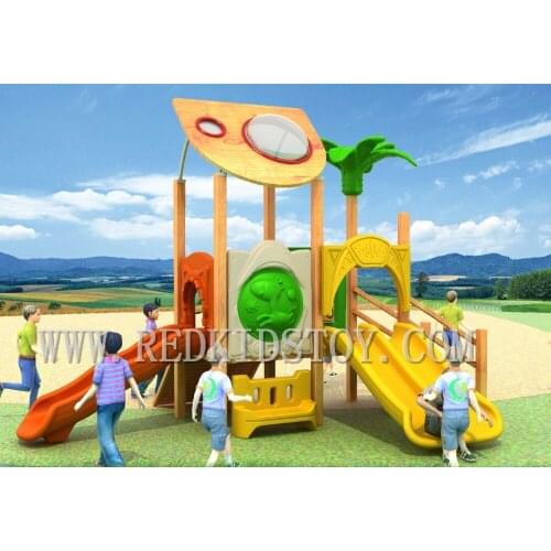 Exported to South America Anti-rot Wooden Playground Set 2016HZ-N008 23 Years' Manufacturers Experiences Shipped By Sea