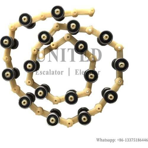 UNITED Nylon 16 Pairs Bearings Fiber Glass SCH409214 Handrail Newel Chain Use for 9300 SJEC Escalator