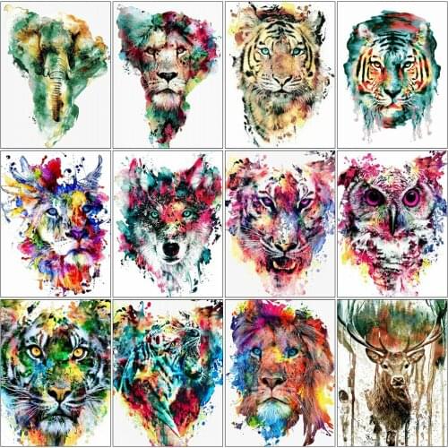 EverShine 5D Diamond Painting Animal Full Square Diamond Mosaic Owl Cross Stitch Embroidery Picture Of Rhinestones Handicraft