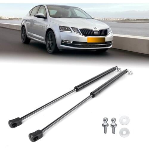 Pair Front Engine Hood Gas Shock Strut Lift Support Bars For Skoda Octavia A7 MK3 2012- 2020 Car Styling