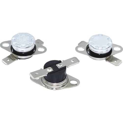 1pcs KSD301 10A 250V 40~135 degree Ceramic Normally Open/Normally Closed Temperature Switch Thermostat 45 55 60 65 70 75 80 85