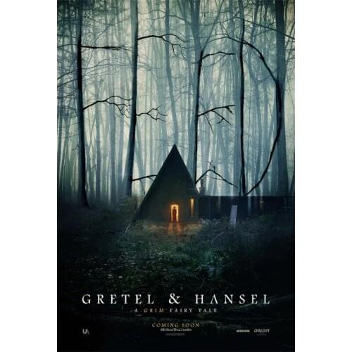 L0127 Gretel and Hansel Movie Silk Fabric Poster Art Decor Indoor Painting Gift