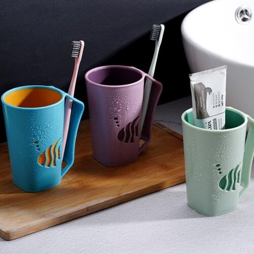 Multifunction Tooth Mug Home Bathroom Accessories Brush Holder Simple Washing Tooth Cup Wash Cups Toothbrush Mug cleans