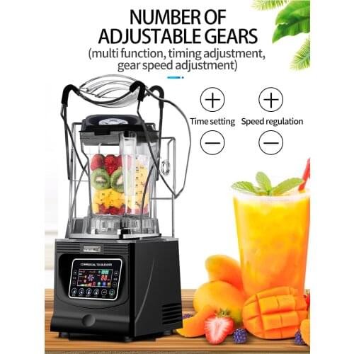 Multifunctional Sand Ice Machine Commercial Blender Food Mixers Fruit Jucier Blender Machine High Quality Kitchen Applicance