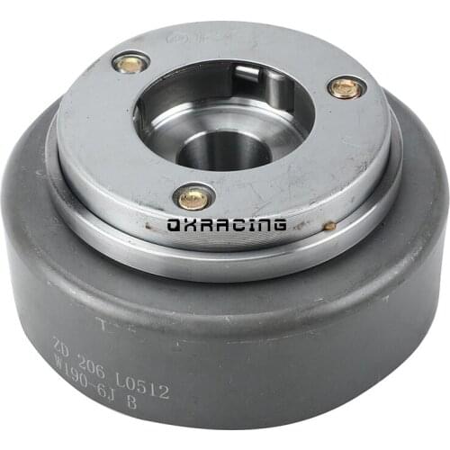 Motorcycles Overrunning Clutch Magneto Rotor Flywheel For ZongShen 190cc Z190 W190 1P62YML-2 Electric Starter Engine
