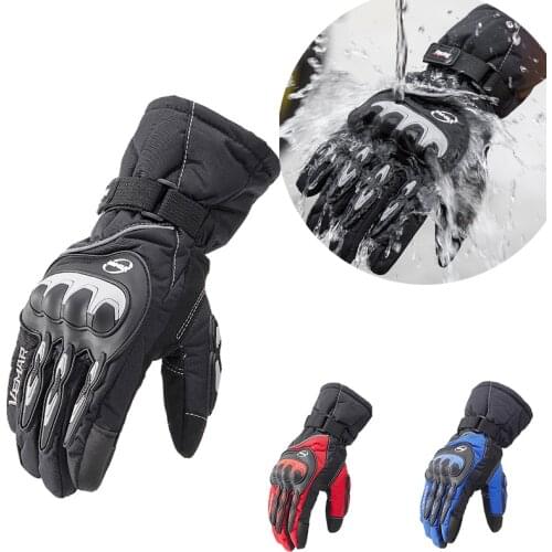 New Motorcycle Glove Guantes Moto Touch Screen Full Finger Breathable Powered Motorbike Racing Riding Bicycle Gloves waterpr