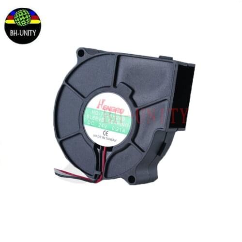 Wholesale!!4 piece 24v blow radial cooling fan for mimaki jv33 mouth roland solvent inkjet printer spare part