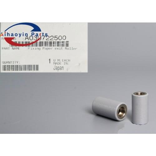 2PCS original A03U722500 Fuser Paper Exit Roller For Konica Minolta bizhub PRESS C6000 Pro C6500 Printer part Reset