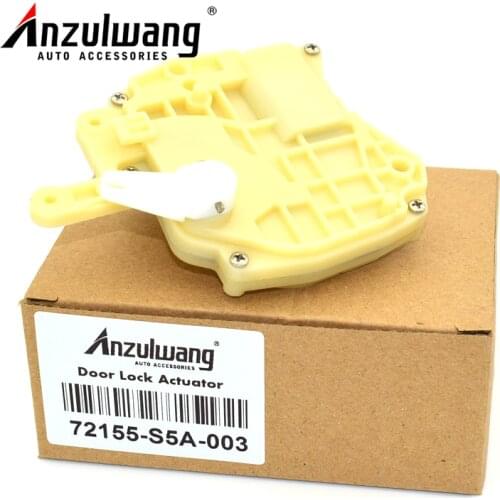 ANZULWANG 72155-S5A-003 72155S5A003 Left Front Door Lock Actuator For Honda Civic CR-V Fit Accord Insight Odyssey S2000