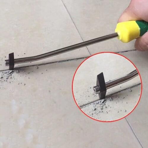 Professional Ceramic tile grout remover Tungsten Steel Tile Gap cleaner Drill Bit for Floor Wall seam Cement Cleaning hand Tools