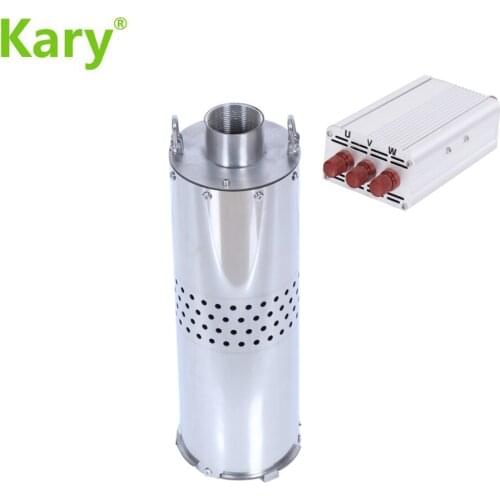 Kary factory direct sales Max 20m lift 24v 20000l/h DC solar centrifugal pump submersible pump stainless steel pump