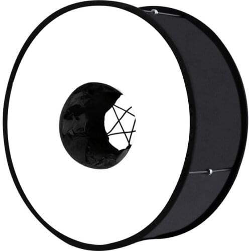 SLR Camera Photography Soft Light Ring Macro Photo Soft Light Box 45CM Flash Folding Diffuser Flash Accessories Fotografia