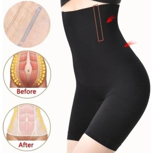 XS-4XL Women weight loss High Waist Shaping Panties Breathable Body Shaper Slimming Underwear panty shapers Face Lift Tools
