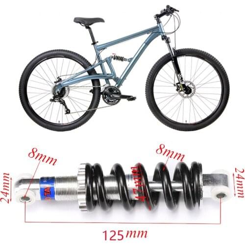 High performance 125mm 750Lbs Universal Rear Shock Shocker Absorber Suspension For E-Bike ATV Electric Scooter Bicycle