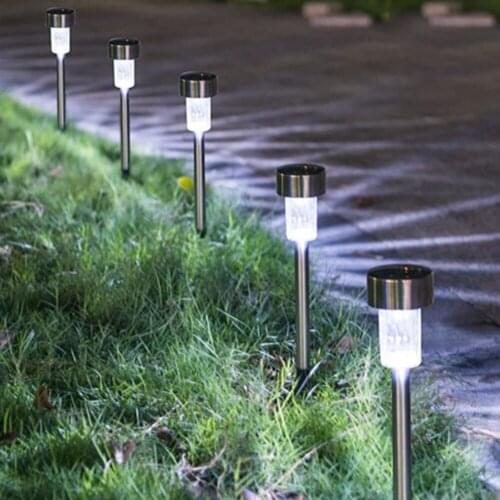 12pcs of solar light outdoor channel solar walkway light outdoor garden LED light suitable for landscape/courtyard/lawn/driveway