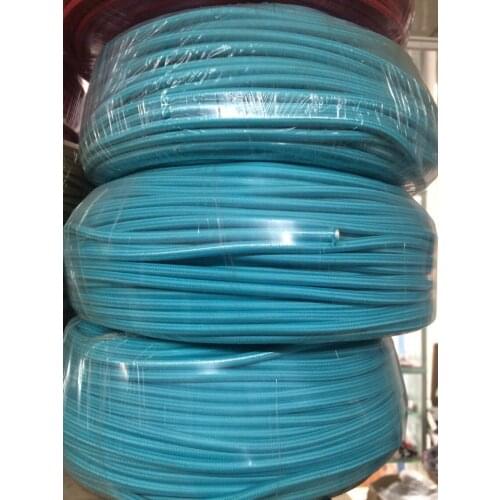 2 Core PVC Electrical cable blue cloth covered electrical ceiling lamp wire Textile Vintage Fabric Lighting Cords
