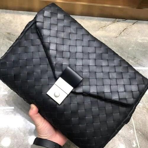 2020 senior designer high quality hand bag calf leather hand bag leather clutch