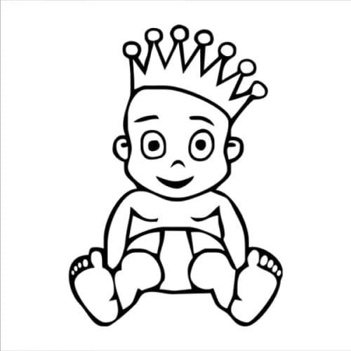 30x21cm Baby On Board Cute Car Stickers And Decals Motorcycle Car Styling Accessories C CL288