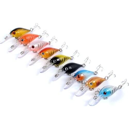 5.7cm/4.7g magnet weight system long casting New model fishing lures hard bait quality wobblers minnow