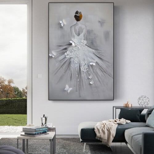 Nordic Abstract Beauty Canvas Painting Modern Living Room Wall Art Posters Prints Nordic Bedroom Home Decoration Pictures