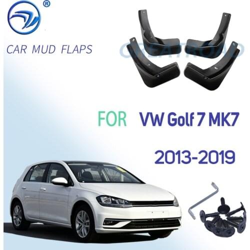 Car Accessories Fender Flares Mud Flaps Mudguards Splash Guards Mudflaps For VW Golf 7 MK7 2014 2015 2016 2017