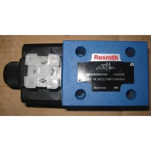 Rexroth Solenoid Valve MNR:R900912496 4WE10D33/CW230N9K4 4WE10D3X/CW230N9K4 4WE 10 D33/CW230N9K4 Hydraulic Valve