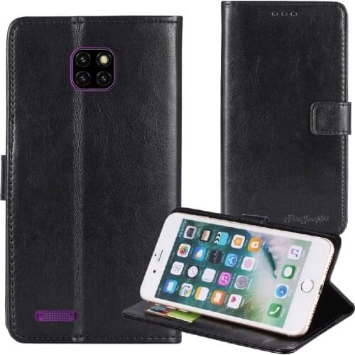 TienJueShi Business TPU Silicone Flip Protect Leather Cover Wallet Case For ulefone note 7T 6.1 inch Pouch Shell Etui