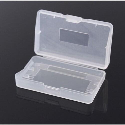 FZQWEG Replacement Box For Nintendo Game Boy for GBA Clear Game Cartridge Cases Game Cartridge Storage