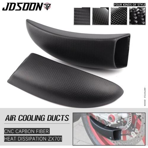 Carbon Fiber Air Ducts Brake Cooling Mounting kit Air Cooling Ducts System For DUCATI PANIGALE V4 2018-2020 2019 V2 2020