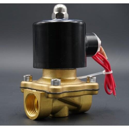Brass G1/4" G3/8" G1/2" G3/4" G1",Normally closed valve, AC110V 220V 380V 24V DC12V 24V,solenoid valve,water valve