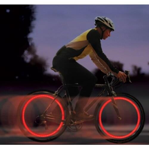 Hot Selling 4PCS Cool Professional LED Wheel Lamp Waterproof Induction Vibration Function Autocycle Car Bicycle Valve Decor Lamp