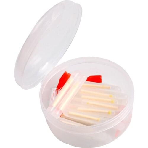 LUSHAZER 15pcs Boxed Glow stick 4.5*37MM Irradiation range 35 Meters Fishing Light stick Boxed fishing tackleAccessories