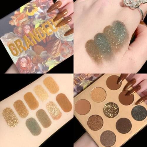 Matte Eye Shadow Palette Makeup Shimmer Pigment Waterproof Mineral Balm Shade Cosmetic Professional Highlighter Powder Тени