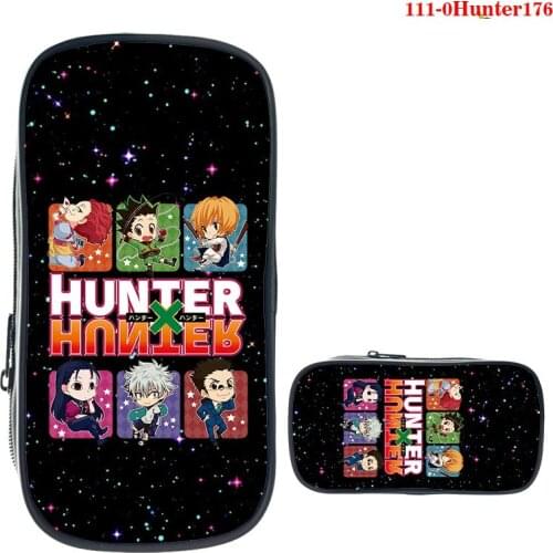 Kawaii Hunter X Hunter pencil case Students Beautiful stationery bag kids Daily pencil case Boys Girls fashion pencil bag