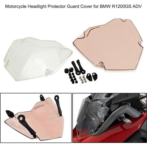 Headlight Cover Motorcycle Headlight Protector Guard Cover Headlamp Shade for BMW R1200GS ADV