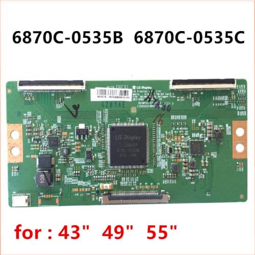 NEW Original logic board V15 UHD TM120 VER0.9 6870C-0535B 6870C-0535C T-CON for: 43inch 49inch 55inch TV