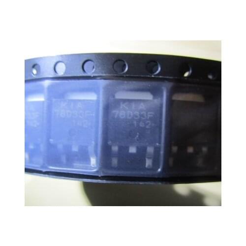 10pcs/lot KIA78D33F 78D33F TO-252 KIA78D33 78D33 In Stock