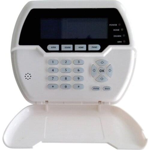 433mhz 868mhz Wireless Two Way Keypad Aarm Disarm Keypad With Lcd Back Light Usb Recharge Working With Focus Alarm System