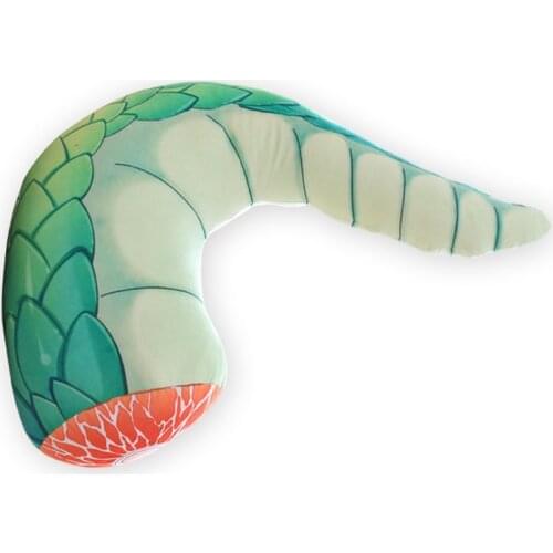 Anime Miss Kobayashis Dragon Maid Tooru Tail Cushion Hold Pillow Plush Doll Toy